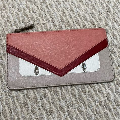 fendi monster wallet pink|fendi monster wallet sale.